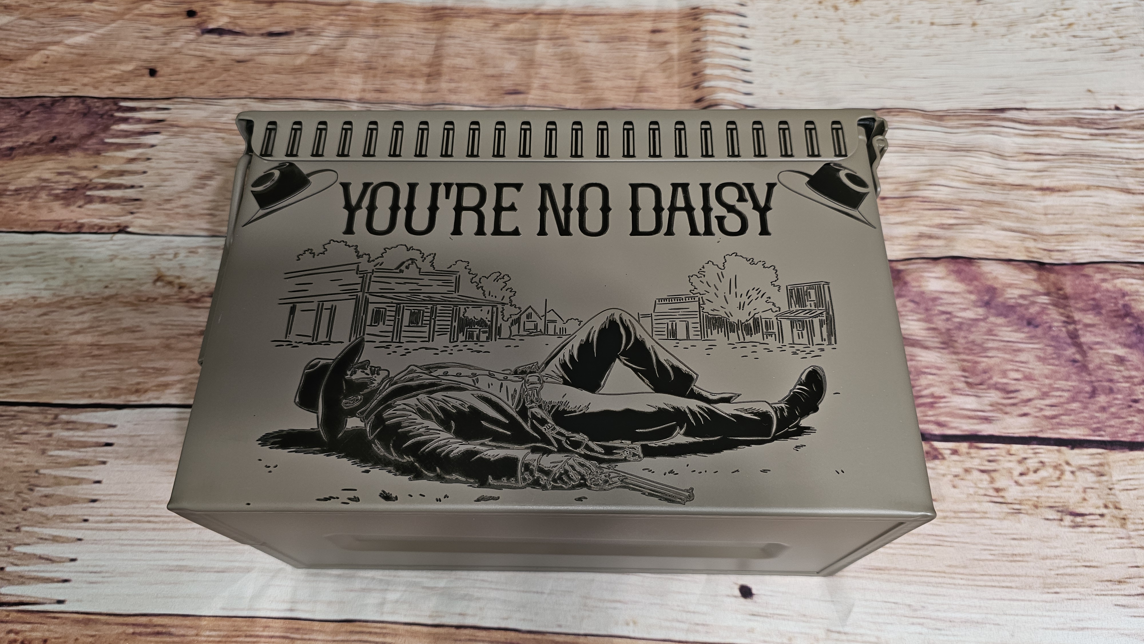 Custom Ammo Can - Laser engraved metal storage